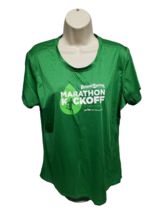 2017 NYRR Poland Spring Marathon Kickoff Run Womens Green XL Jersey - £14.24 GBP