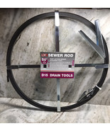 LDR Sewer Rod-Fast Action Sewer Clearing Tools 50 Foot/15.24meters - $923.64 MXN
