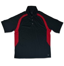 Champion Golf Polo Shirt Duo-Dry  Black &amp; Red, Medium - £13.06 GBP