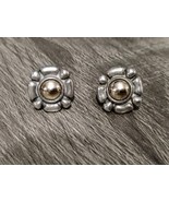 925 Sterling Silver &amp; 14 Karat Yellow Gold James Avery Stud Earrings  - $3,869.80 MXN
