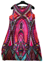 Joe Browns Pink Boho Hippie Tunic Dress Aztec Print - £19.78 GBP