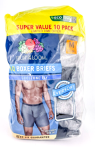 Fruit Of The Loom Mens Boxer Briefs 10 Pack Medium Cool Zone Fly Moistur... - £23.09 GBP