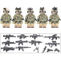 5pcs German Special Forces Kommando Spezialkrafte KSK Minifigures Accessories - £23.42 GBP