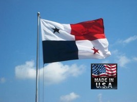 PANAMA Panamanian 3x5 ft Heavy Duty In/outdoor Super-Poly FLAG BANNER*US... - £11.73 GBP