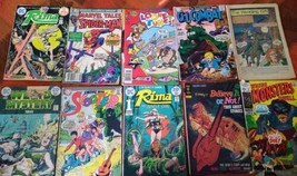 Bundle of 10 vintage comic books - £22.42 GBP