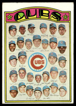 1972 Topps #192 Chicago Cubs TC VG-EX-B108R12 - £23.68 GBP