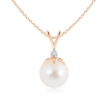 Authenticity Guarantee

ANGARA Freshwater Pearl V-Bale Pendant with Diamond 1... - £446.41 GBP