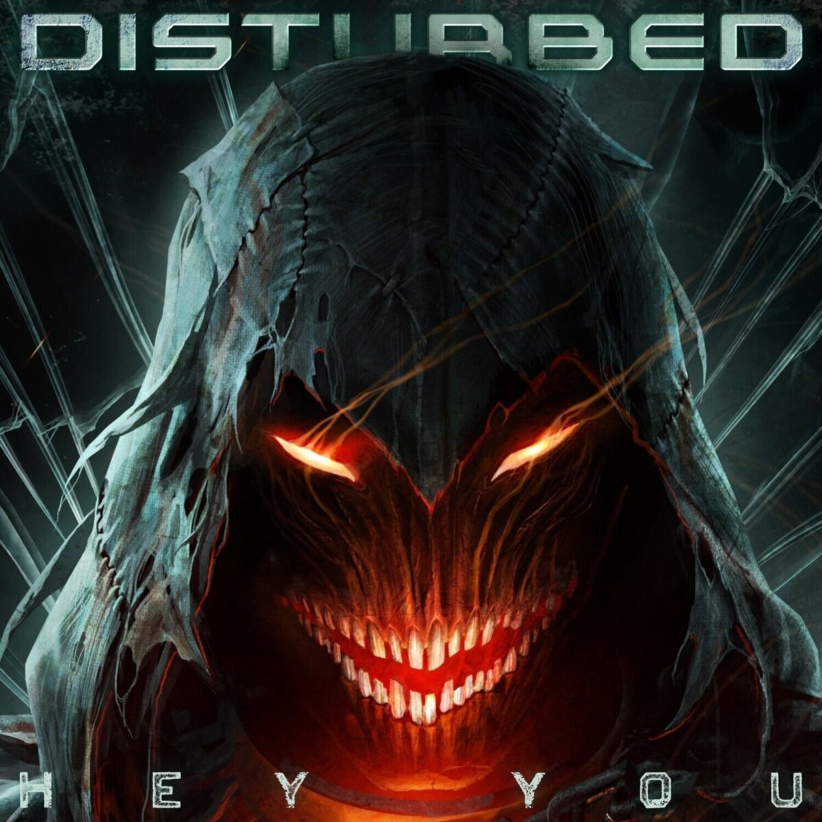 DISTURBED Hey You BANNER HUGE 4X4 Ft Fabric Poster Flag album cover art ...