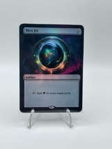 Mox Jet - Foil Custom sticker on MTG bulk card. - £3.88 GBP