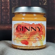 Ginny Orange Blossom 4 oz Soy Candle by Inflammare Candles - Harry Potter... - £11.94 GBP
