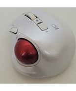 DIGIO Minisize TRACKBALL Mouse Wireless  MUS-TBLF134 White 5 Button Whee... - $39.50