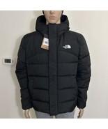 The North Face Men&#39;s Baltic Down Puffer Hoodie Jacket TNF Black Sz S M L... - £134.21 GBP