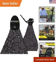 Microfiber Golf Towel - 29&quot; Magnetic &amp; Fast-Drying with Stylish Paisley ... - $896.73 MXN