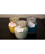 Hand Poured Natural Soy Candle /Honey Glass Jar 465g Net /Fragrance/ Scented Soy - £11.73 GBP