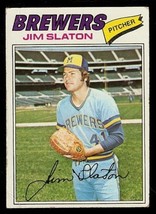 Milwaukee Brewers Jim Slaton 1977 Topps # 604 Vg - £0.39 GBP