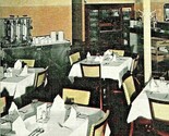 Mueller&#39;s Cafe Dining Room Menomonee Falls Wisconsin WI UNP Linen Postcard - £3.12 GBP