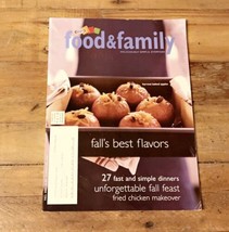 Kraft Food &amp; Family Magazine Fall&#39;s Best Flavors Fall -  2004 Magazine - £2.33 GBP