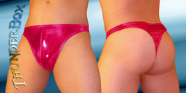 Thunderbox Nylon Spandex Chrome Magenta Swim Thong - Poser - S, M, L, XL - £23.72 GBP