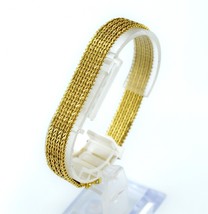 Authenticity Guarantee 
14k Yellow Gold Fancy Link Bracelet 201802362 - £932.36 GBP