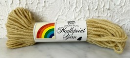 Vintage Scovill Dritz Needlepoint 100% Virgin Wool Yarn - 1 Skein Gold #530A - £2.94 GBP