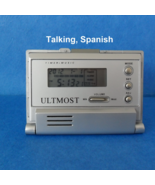 Spanish Language Talking Travel Alarm Clock - £7.50 GBP