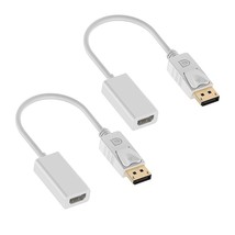 Displayport To Hdmi Adapter, 4K Dp To Hdmi Converter Male To Female For ... - $18.99