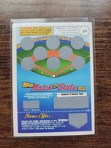 Match the Stats Game 1991 Topps - Unscratched - Tony Olivia #.321 - MLB - £2.35 GBP