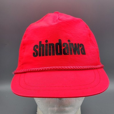 Vintage Shindaiwa Pro Saws Trucker Rope Hat Pink Snapback - $9.99