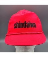 Vintage Shindaiwa Pro Saws Trucker Rope Hat Pink Snapback - $9.99