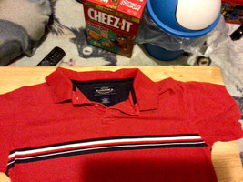 Childrens Large Red  Polo Shirt by Sonoma - £3.89 GBP