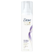 Dove Style + Care Volume &amp; Fullness Mouse 7 OZ (198g) Medium Hold #3 New - £12.73 GBP