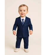 Boys Navy Slim Suit (Scholar) - $1,308.45 MXN+