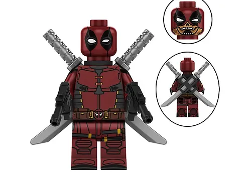 NBTGift Deadpool Zombie Minifigure Custom Toys - £4.65 GBP