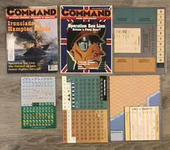 Xtr Command Magazine Issue 45 Game Operation Sea Lion &amp; Yarmuk Unpunched - £27.96 GBP