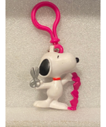 2009 Snoopy Valentine Hearts Figure PVC Bag Hanger *Pre-Owned/Nice* a2 - €10,25 EUR