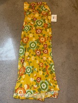 Lularoe NWT Full Length Multicolor Floral Print Yellow Red Maxi Skirt - Size XS - £18.51 GBP