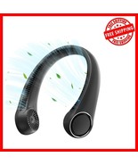 Portable Bladeless Neck Fan with 72 Air Outlets - Ultra-Light &amp; Recharge... - $49.57 CAD