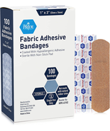 Medpride Sterile Fabric Adhesive Bandages [100 Count]- First Aid Bandage... - £7.71 GBP