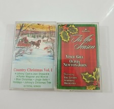 Christmas Music Cassette Lot - Country Christmas Vol 1 - Tis the Season 2000  - £7.46 GBP