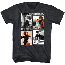 Whitney Houston Discography Men&#39;s T Shirt Albums R&amp;B Soul Singer Diva Official - £21.18 GBP+