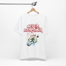 Bigfoot Graphic T-Shirt,  Sasquatch Never Look Back Tee, Hiking, Outdoor... - $24.80+