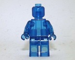 Clear Transparent Blue blank Custom Minifigure - $4.30