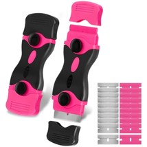 Razor Blade Scraper - Pink Razor Scraper Gift For Women, 2-In-1 Scraper Tool Set - $14.99