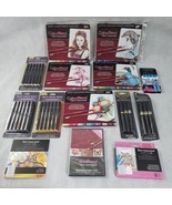 Spectrum Noir Markers Lot Pencil Pen Set Crafter&#39;s Companion DVD Card Ma... - $209.88