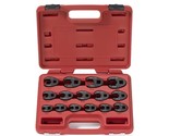 Neiko 03324A Crowfoot Wrench Set 1/2&quot; and 3/8” Drive, 15 Piece, Metric C... - £65.89 GBP