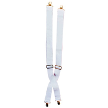 White Clown Suspenders Halloween Costume Accessory - £5.44 GBP