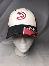 Fan Favorite Atlanta Hawks Hat NBA Basketball Red Black White Adjustable - $10.00
