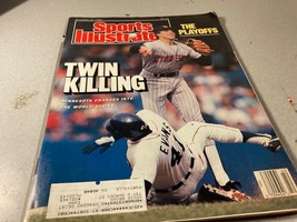 October 19 1987 Sports Illustrated Magazine Minnesota Twins Charges World Series - £7.83 GBP