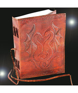 Haunted 100X LUCK MAGNIFIER JOURNAL HIGH MAGICK LEATHER BOUND WITCH CASSIA4 - $1,705.59 MXN