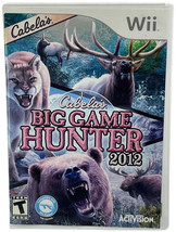 Cabelas Big Game Hunter 2012 (Nintendo Wii, 2012) Complete! Tested! (FVS001785) - £6.87 GBP